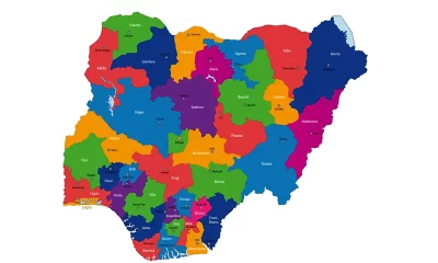 Nigeria State Map